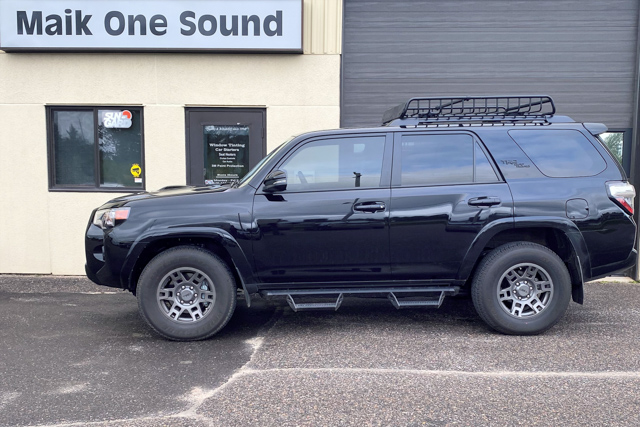 Toyota 2020 4Runner with professional window tint in North Bay